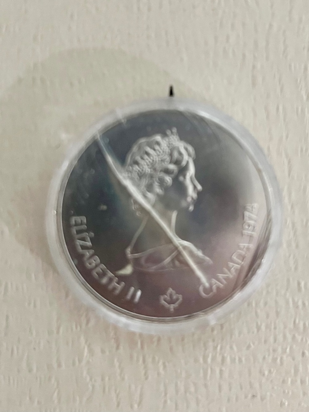 Silver Coin - Canadian 1976 $5 Coin